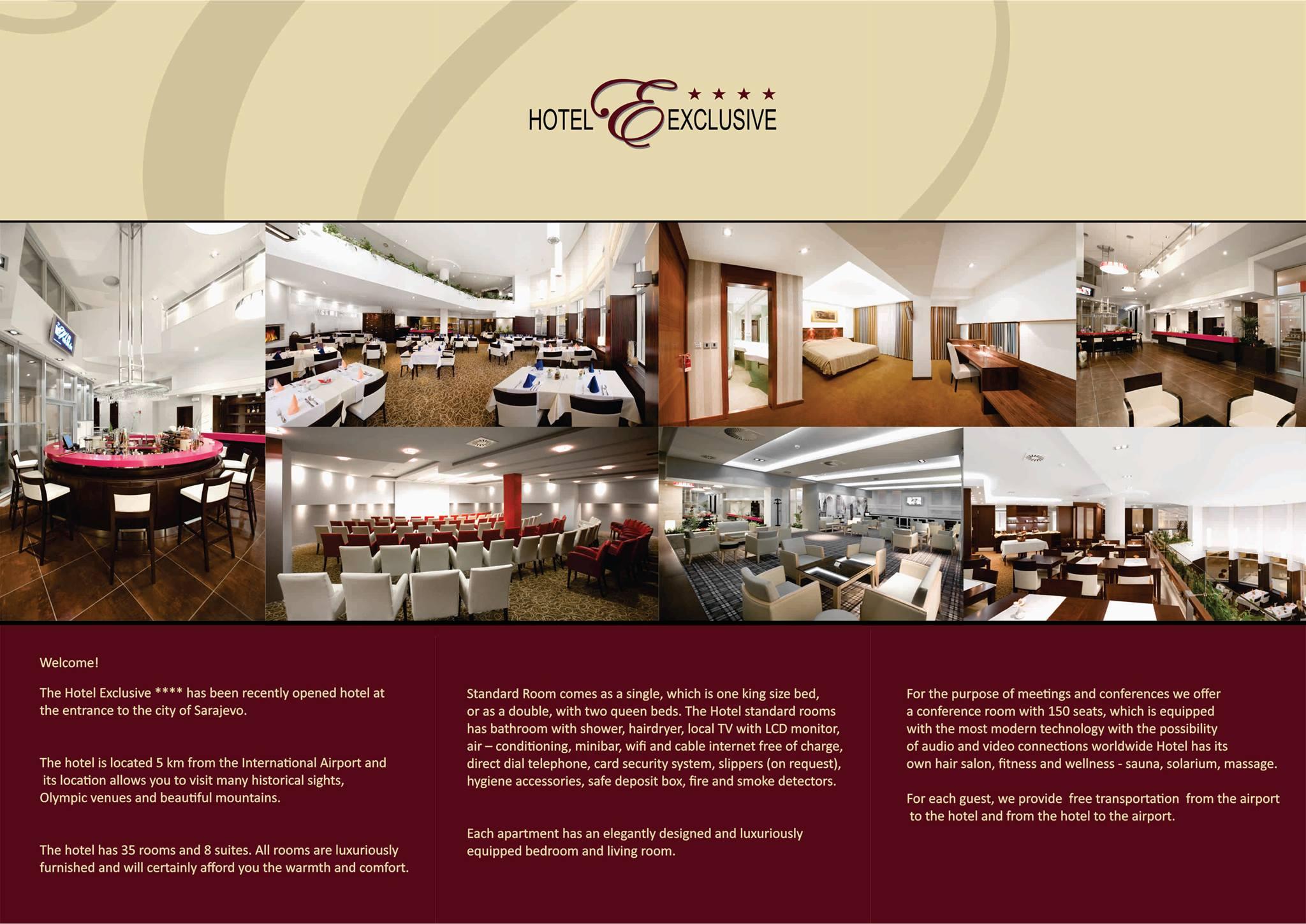 Hotel Exclusive Sarajevo Ngoại thất bức ảnh